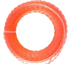 Леска d-2,4мм, 15м квадрат