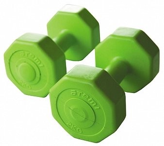 Гантель винил 2кг. AD-02-4