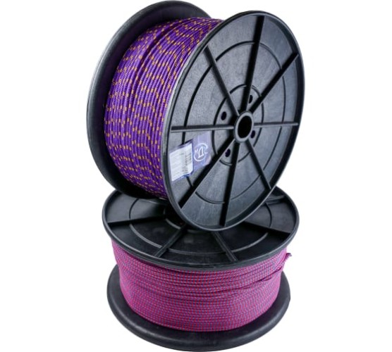 Шнур 5мм*200м полип. плетеный 16пр. с сердечником