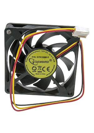 Вентилятор для корпуса GEMBIRD D7015SM-3, 70x70x15