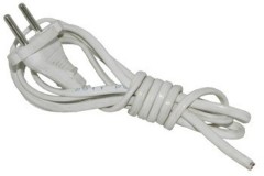 Шнур с вилкой, 2х0,75; 1,5м