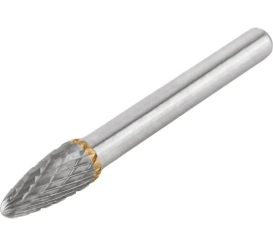 Шарошка карбидная 6мм тип F параболическая 8*18*63мм 36617