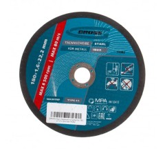 Круг отрезной по мет. 180х1,6х22мм Gross