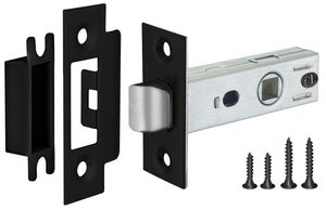 Защелка врез. L45-8 BL черный