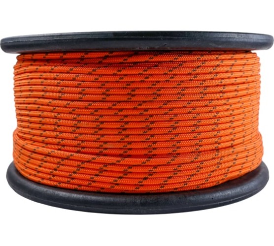 Шнур 6мм*200м полип. плетеный 24пр. с сердечником