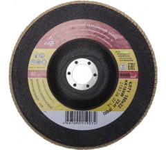 Круг лепест. 180мм Р80 торцевой БАЗ