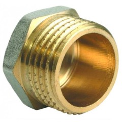 Заглушка 15 штуцер латунь