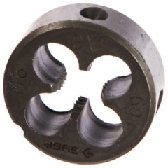 Плашка 10*1,5 круглая, для метрической резьбы ЗУБР 4-28022-10-1.5