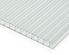 Поликарбонат сотовый прозр. 10мм
