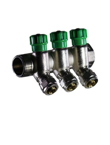 Коллектор 3/4*3/4 (3 выхода) под Евроконус TIM