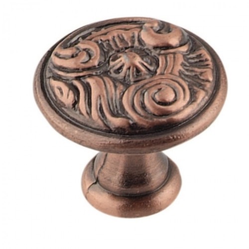 Ручка-кнопка 736S медь 303026