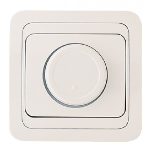 Светорегулятор 600Вт Mimoza бел/бел. 12011