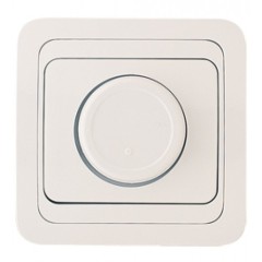 Светорегулятор 600Вт Mimoza бел/бел. 12011