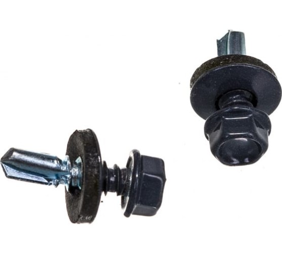 Саморез ШГК 5,5х19мм, Сер. графит 7024