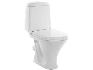Унитаз-компакт Аттика белый полипропилен