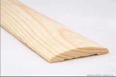 Наличник полукруглый 70*2200 сосна А, клеен