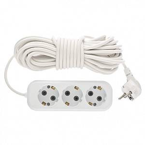 Эл-удлинитель 3х10м с заземлением 10А