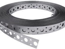 Лента монтаж. 25*0,55 оцинк. 25м