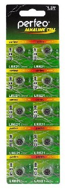 Элемент питания PERFEO G1 LR621-10BL 364A