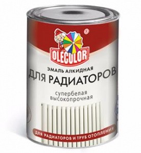 Эм OLECOLOR для радиаторов матовая 0,5кг
