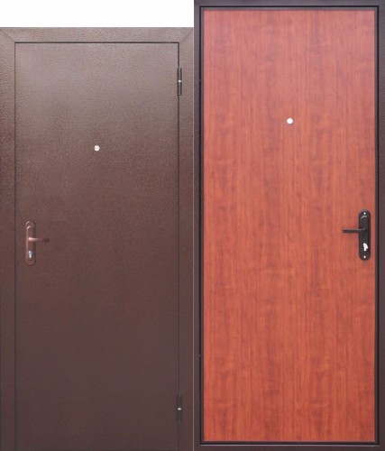 Дверь стальная Стройгост 5 РФ мет/мет (2050*960) правая