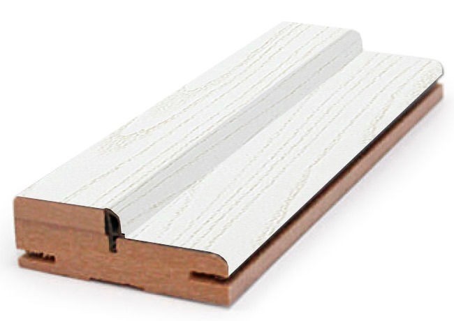 Коробка телескоп 80*2070 ясень белый