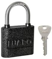 Замок навесной PL-01-75 англ. 3 кл.