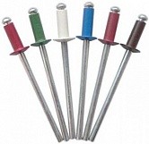 Заклепки 4,0х10мм зеленый