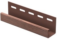 J-планка дуб мореный