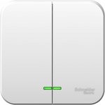 Выключатель 2-кл. ОП BLANCA с инд. BLNVA105111