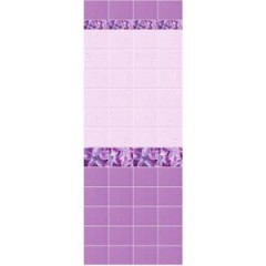 Панель ПВХ Unique Капли росы сирень 0,25x8х2,7м