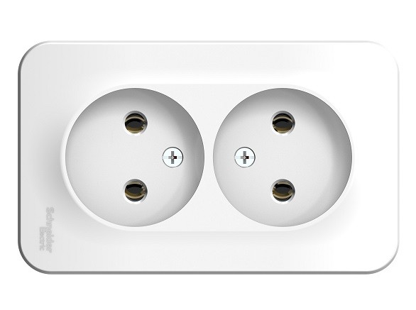 Розетка 2-м ОП BLANCA б/з BLNRA000211