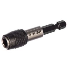 Адаптер для бит 60мм хв.Е-1/4&quot;