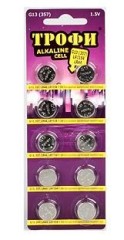 Элемент питания Трофи G13 (357) LR1154 LR44