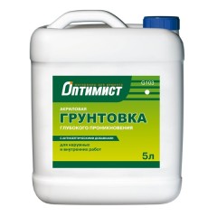 Грунтовка Оптимист для внутр и нар раб зелен этик 5л G103