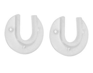 Штангодержатель D=25мм открытый хром R-11D