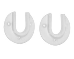 Штангодержатель D=25мм открытый хром R-11D