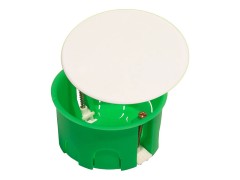 Коробка распр. СП 80х45 для гипсокарт. с крыш. HEGEL КР1202