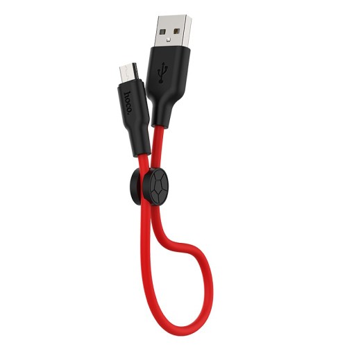 Кабель HOCO X21 USB - TYPE-C, Plus 2.4A, 0.25 м