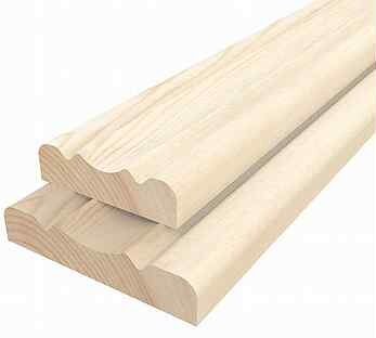 Раскладка фигурная 40*2500 сосна А, клеен