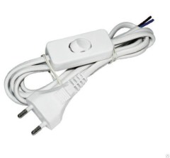 Шнур с выкл. для бра 2м