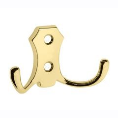 Крючок ALBA K2313 2-х рожковый, золото