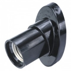 Патрон электр. E27 настен. косой карболит 71607