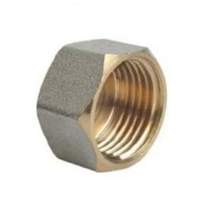 Заглушка 25 гайка латунь