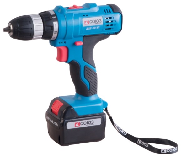 Дрель Акк. ДШС-3314Л СОЮЗ