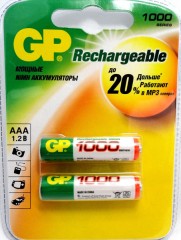 Аккумулятор GP 1000 мАч