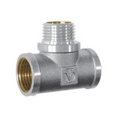 Тройник 20х20х20 г/г/ш латунь