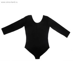 Купальник гимнаст. рукав 3/4