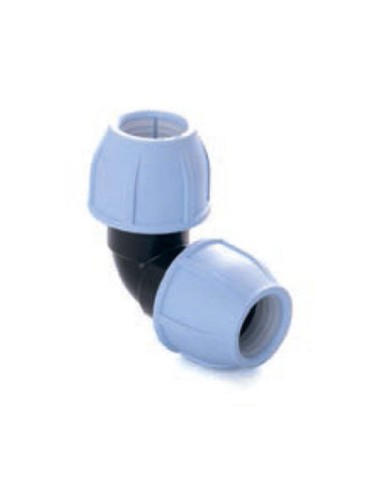 КОЛЕНО зажимное 25 ПЭ