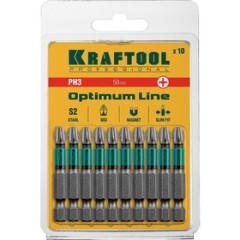 Бита PH3 50мм хв.Е 1/4&quot;, KRAFTOOL Optimum Line